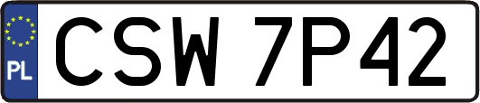 CSW7P42