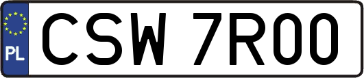 CSW7R00