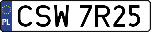 CSW7R25