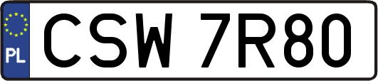 CSW7R80