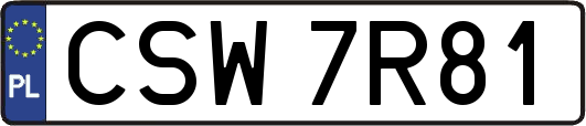 CSW7R81