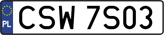 CSW7S03