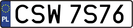 CSW7S76