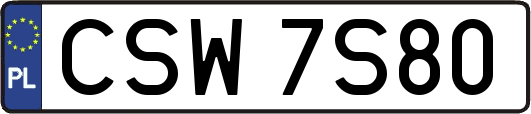 CSW7S80