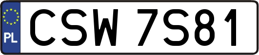 CSW7S81
