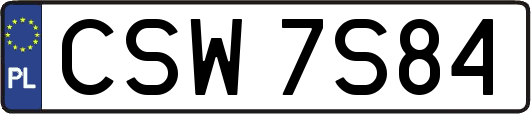 CSW7S84