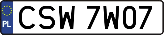 CSW7W07