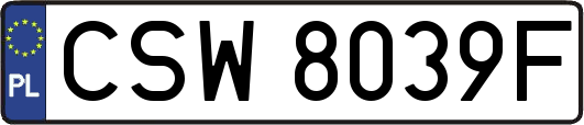 CSW8039F