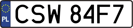 CSW84F7