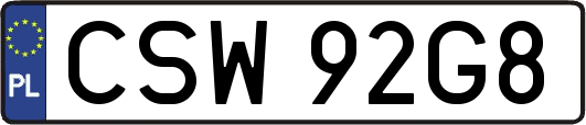 CSW92G8