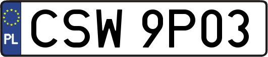 CSW9P03