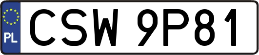 CSW9P81