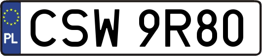 CSW9R80