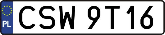 CSW9T16