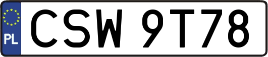 CSW9T78
