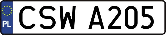 CSWA205