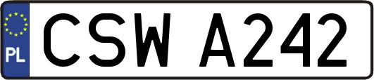 CSWA242