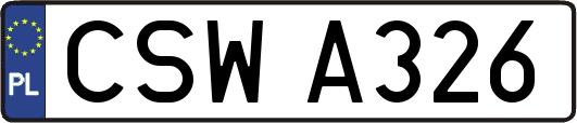 CSWA326