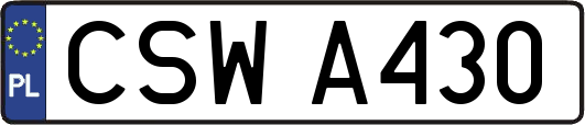 CSWA430