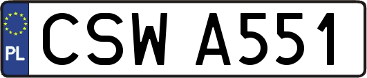 CSWA551