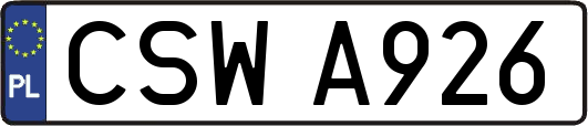 CSWA926