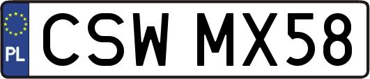CSWMX58
