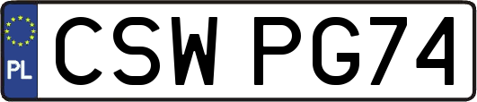CSWPG74