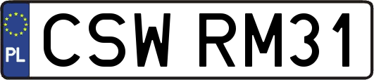 CSWRM31