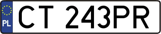CT243PR