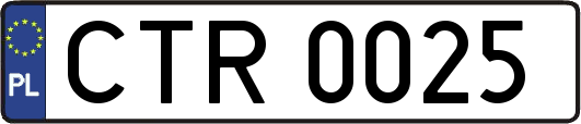 CTR0025