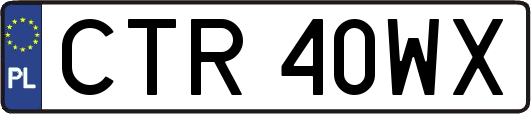 CTR40WX