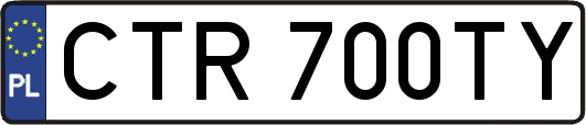 CTR700TY