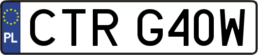 CTRG40W