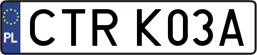 CTRK03A
