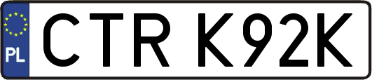 CTRK92K