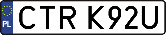 CTRK92U