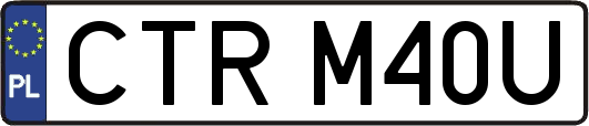 CTRM40U
