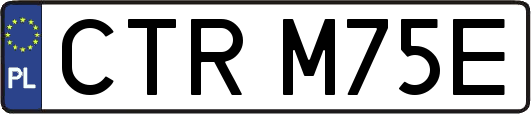 CTRM75E