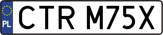CTRM75X