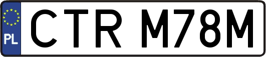 CTRM78M