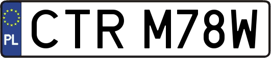 CTRM78W