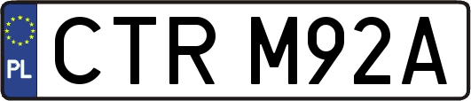 CTRM92A