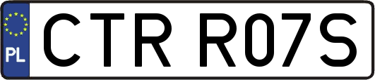 CTRR07S