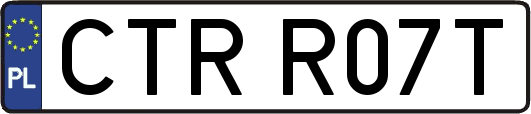 CTRR07T