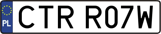 CTRR07W