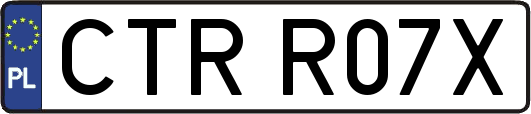 CTRR07X