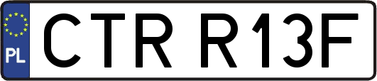 CTRR13F