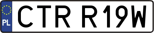 CTRR19W