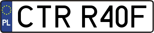 CTRR40F