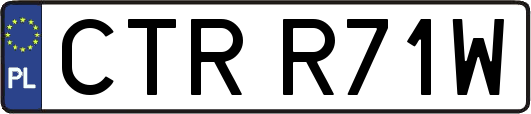 CTRR71W